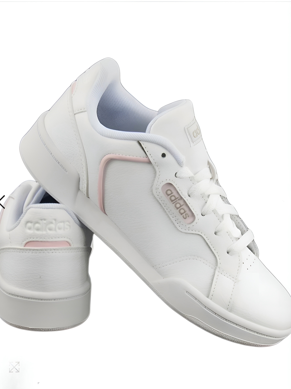 adidas Women’s Roguera Cross Trainer White And Pink Size 8 Tennis Sneaker